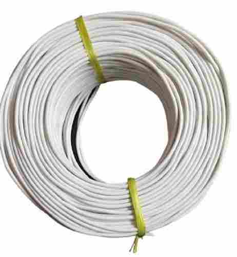 Long Lasting Durable Small Interlaced Conductors White Electrical Wires