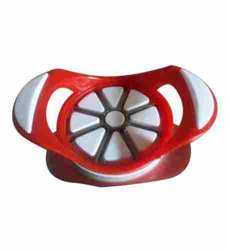 Red And White Plastic Material Manual Boiled Egg Slice Cutter For Kitchen
