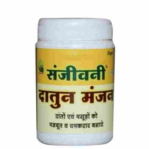 Sanjeevani Datun Manjan White Powder, For Strengthen Teeth And Gums