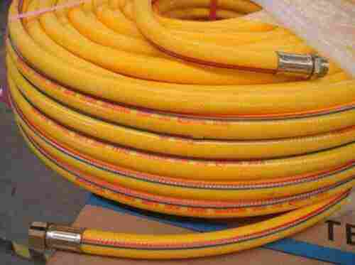 Yellow Agriculture Spray Hose In Pvc Plastic Material, 2.5mm - 4.5mm Thickness