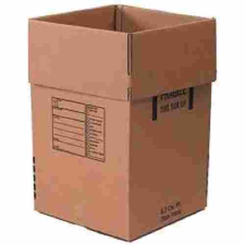 Lightweight And Environment Friendly Square Brown Paper Carton Boxes