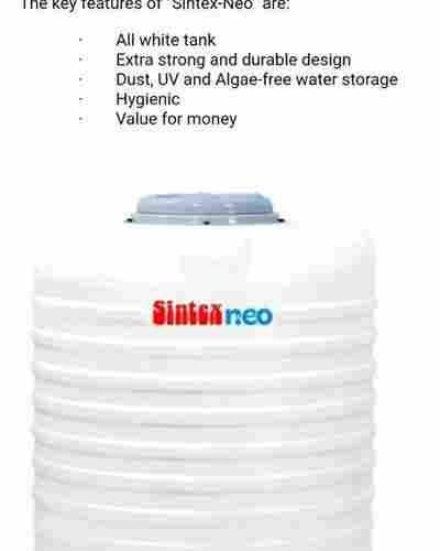 White Color Sintex Water Tanks With Anti Crack And Leakage Properties