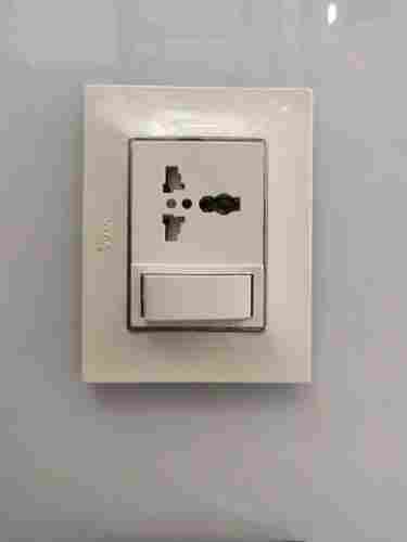 Highly Efficient Easy To Install Strong Heavy Duty White Electrical Modular Switches 