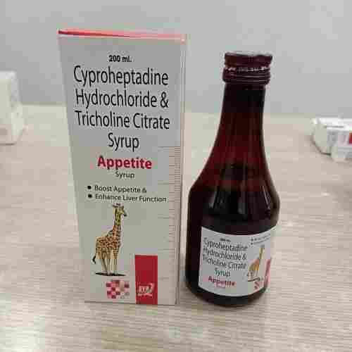 Cyproheptadine Hci & Tricholine Citrate Appetite Stimulant Syrup