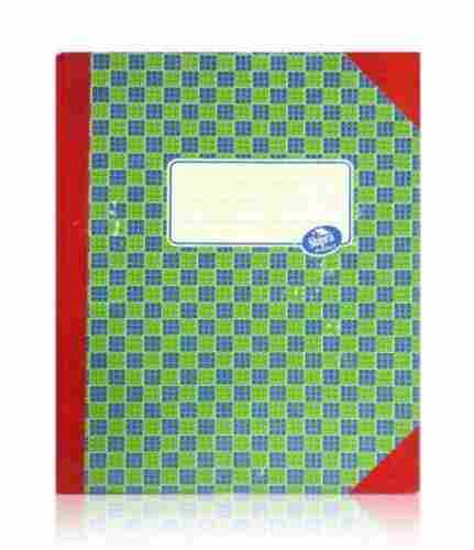 Eco Friendly Light Weight Easy To Carry Hard Cover Green Printed Attendance Register
