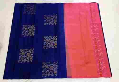 Traditional Elegant Beautiful And Casual Wear Rich Designed Bordered Soft Silk Saree