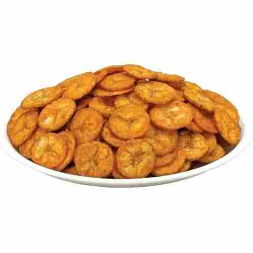 Deep Fried Crispy And Crunchy Textured Spicy Tasty Banana Chips Snacks, 1 Kg
