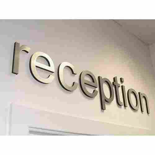 Heavy Duty Light Weight Highly Durable Light Yellow Aluminum Sign Board