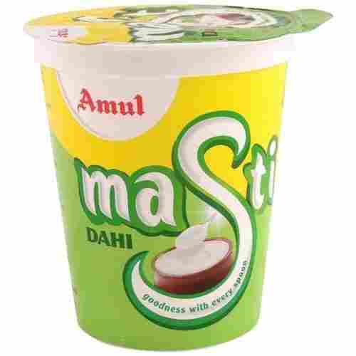 Pack Of 400 Gram Healthy And Delicious Amul Masti Dahi 