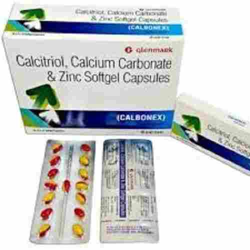 Calcium Carbonate And Zinc Capsules 