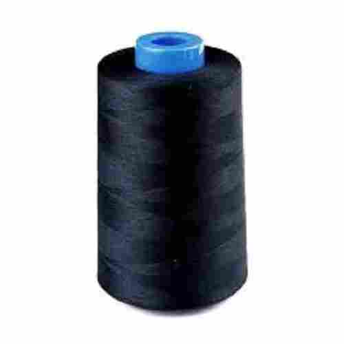 Light Weight Strong Durable Eco Friendly Black Poly Threads For Textile Industry