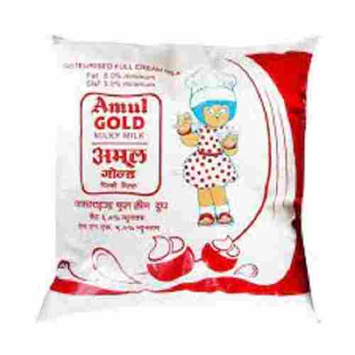 Highly Nutritious Enrich With Mineral Low Fat Full Cream Fresh Amul Gold Milk