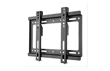 Metal Powder Coated Cast Aluminium Black 14-43 Inch Fixed Wall Mount Stand For Led Tv