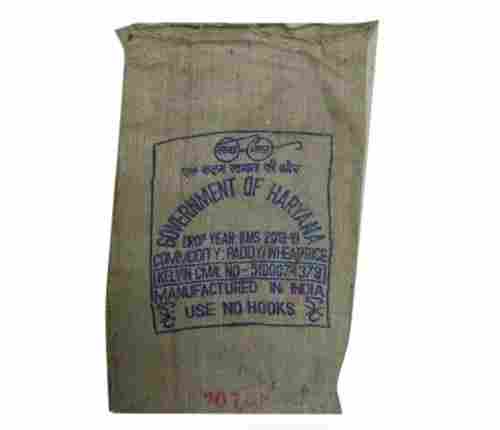 30 Kg Capacity For Wheat Packaging Eco Friendly Washable Jute Brown Gunny Bag 