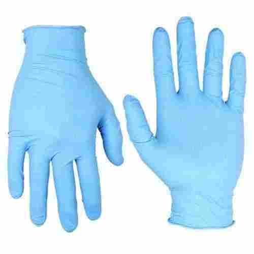 Blue Latex Disposable Surgical Gloves For Medical Use