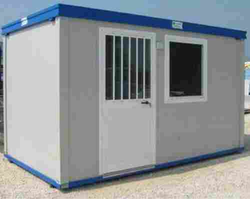 Portable Cabins For House, Rectangular Shape, Grey And Blue Color