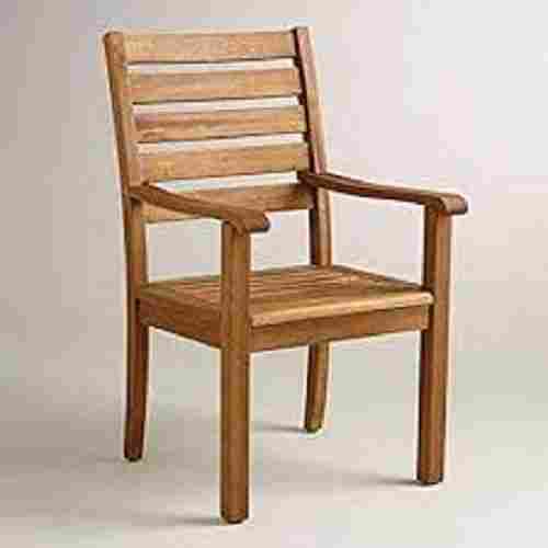 Classic Design Indian Style Wooden Chair With Armrest Handle For Home Use
