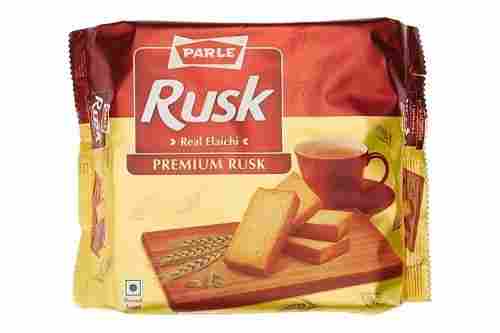 Brown Rectangular Crispy And Crunchy Parle Elaichi Flavor Premium Rusk