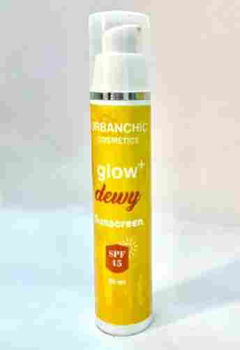Pack Of 50 Ml Urban Cosmetic Glow Dewy Sunscreen Cream 