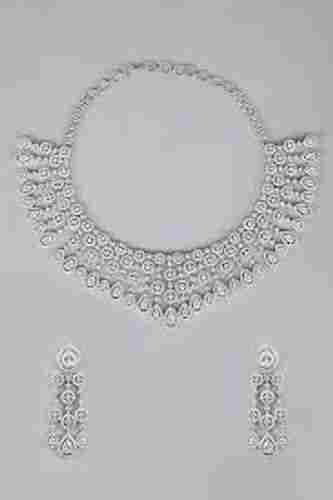 Artificial diamond necklace (neha)