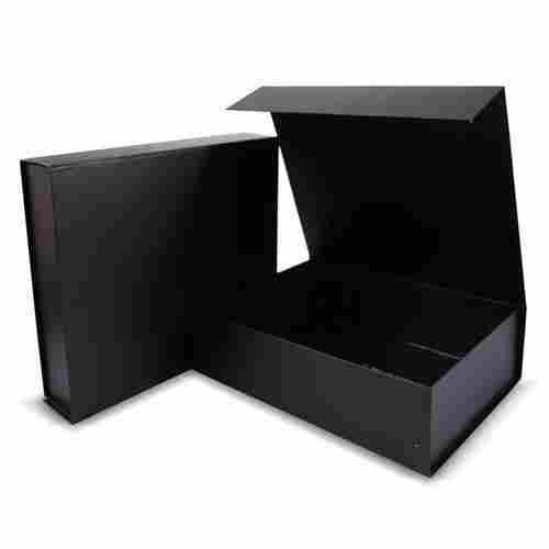Echo Friendly Black Folding Rigid Box For Multipurpose Use