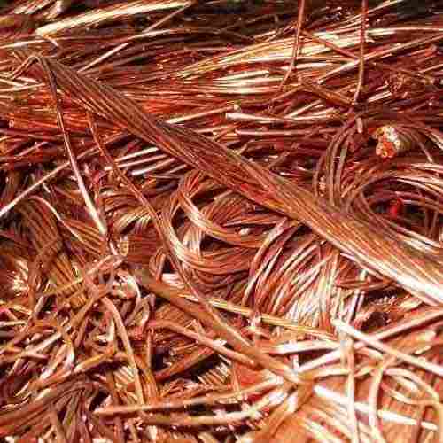 Cost Effective And Easy To Recycle Stirpped 16 Mm Golden Copper Cable Scrap 