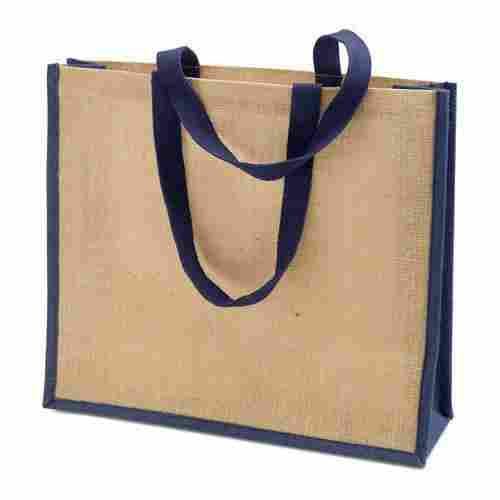 Eco-Friendly D Cut Plain Dyed Non Woven Brown And Blue Plain Industrial Rectangular Jute Bags