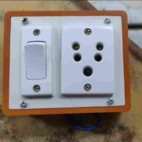 High Efficient Shock Proof Heavy Duty Solid White Plastic Electrical Switch Board
