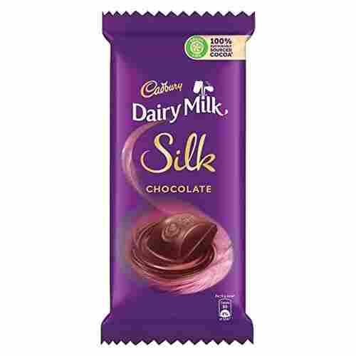 Good Source Of Calcium Hygienically Prepared Dairy Milk Silk Chocolate Bar