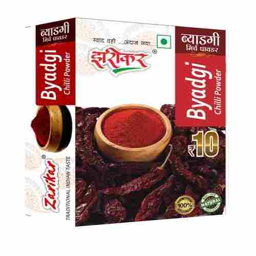 Healthy Natural No Added Preservative And Chemical Zarikar Byadagi Red Chilli Powder