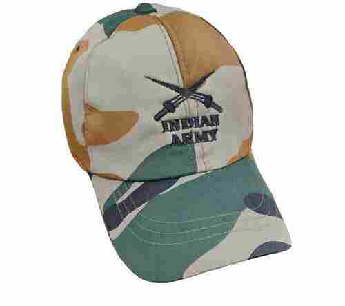 Men Comfortable Easy To Wear Durable And Lightweight Green Brown Army Cap