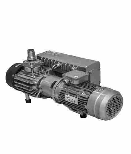 Metal Oil Lubricated Vacuum Pump, Single Stage And Cast Iron Body Material