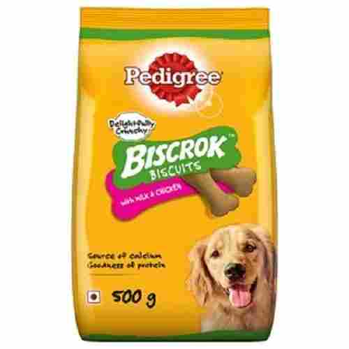 Pedigree Biscrok Gravy Chew Biscuits Dog Treat, Milk And Chicken Flavor