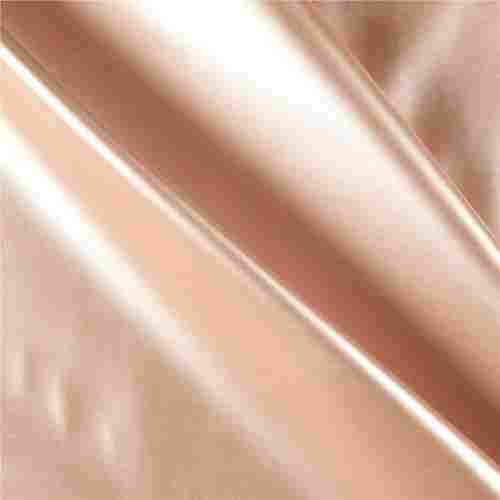 Shrink Resistance Soft Lightweight Glossier Plain Light Pink Silk Satin Fabric 