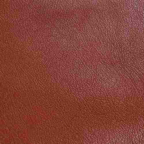 Water Proof Elasticity Fade And Shrink Resistance Plain Brown Leather Fabric