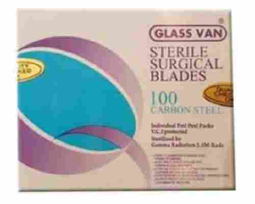 1 Box Pack Size Carbon Steel Glass Van Surgical Blade Disposable Medical Devices