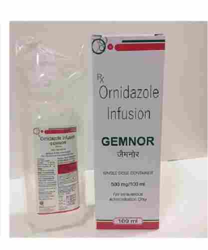  Packaging Size 100 Ml Ornidazole Infusion