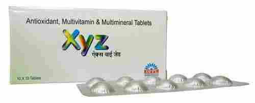 Antioxidant Multivitamin And Multimineral XYZ Tablets