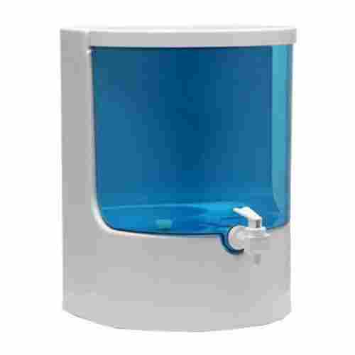 Blue 8 Liter Capacity Plastic Cabinet Mounted Ro Water Purifier 