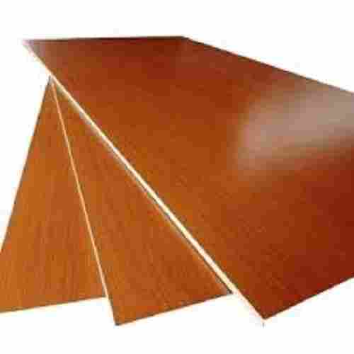 Light Weight And Scratch Resistant Glossy Finish Brown Plastic Laminate Sheet