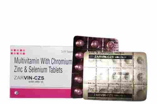 Multivitamin With Chromium Zinc And Selenium Tablets Zarvin Czs, 2 X 15 Pack
