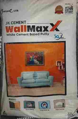Natural Ultra Fine And Extra Rapid Hardening Jk Wall Max X White Cement Based Putty