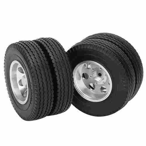 Durable Excellent Road Grip Strong Grip Solid Rubber Round Black Rubber Tyre 