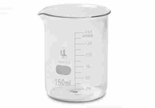 150 Ml Capacity Transparent Cylindrical Laboratory Borosilicate Glass Beaker