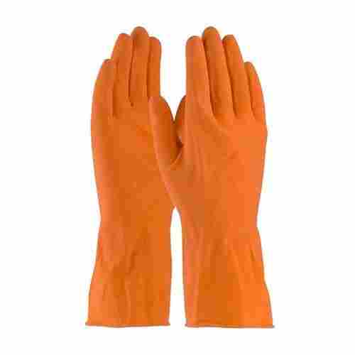 Comfortable Premium Grade Breathable Orange Safety Hand Gloves