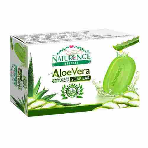 Soft Smooth Glowing Skin Nourishment Natural Naturence Herbals Aloe Vera Soap Bar