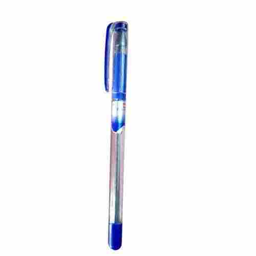 Light Weight Comfortable Easy To Carry Fine Grip Blue Plastic Ball Pen