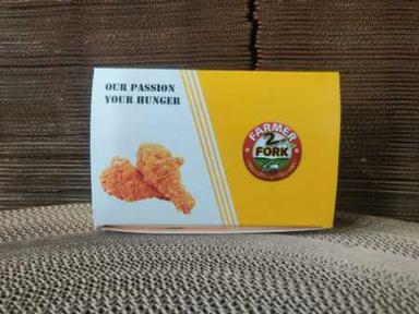 Red Eco Friendly Food Grade Customized Printed Paper Chicken Box
