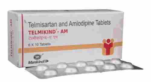 Telmikind Am Telmisartan And Amlodipine Tablets Pack Of 6x10 Tablets 