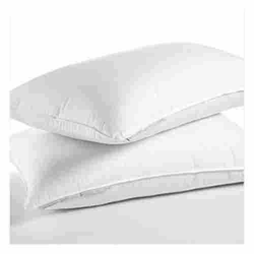 White Plain Luxurious And Comfortable Cotton Pillow For Best Sleep Experience